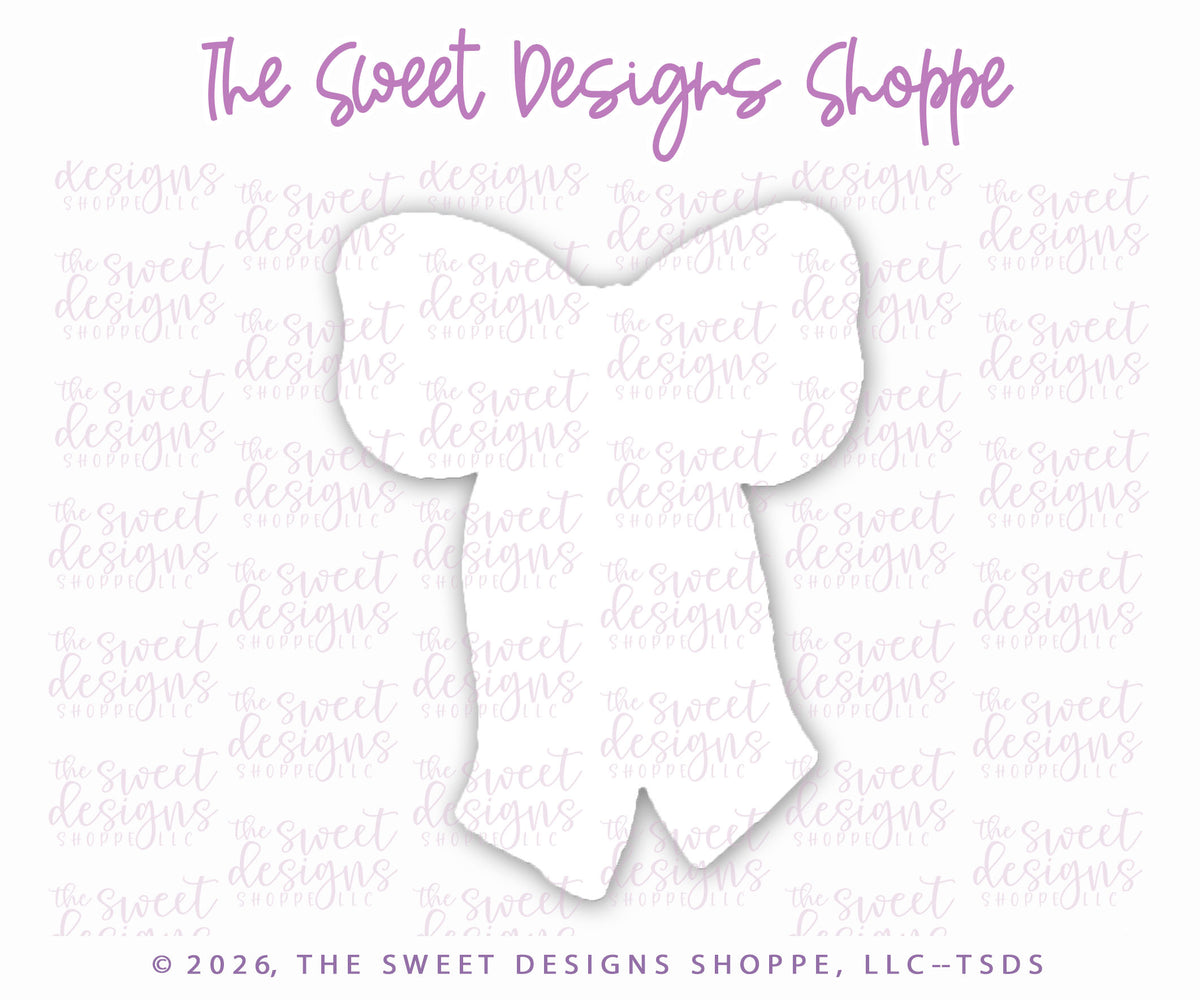 Cookie Cutters - Spooky Bow - Cookie Cutter - The Sweet Designs Shoppe - TSDS - - Accesories,Accessories,accessory,ALL,Baby / Kids,ballet,Birthday,Bow,bows,Christmas,Clothing / Accessories,Cookie Cutter,Fall / Halloween,halloween,kids,Kids / Fantasy,Promocode,Spooky bow,STL,valentine,Valentines,Wedding,Wedding Favors