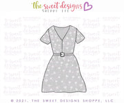 Cookie Cutters - Spring Dress - Cookie Cutter - The Sweet Designs Shoppe - TSDS - - Accesories,ALL,Clothing / Accessories,Cookie Cutter,Dress,Fashion,Girl,MOM,mother,Mothers Day,Promocode,STL
