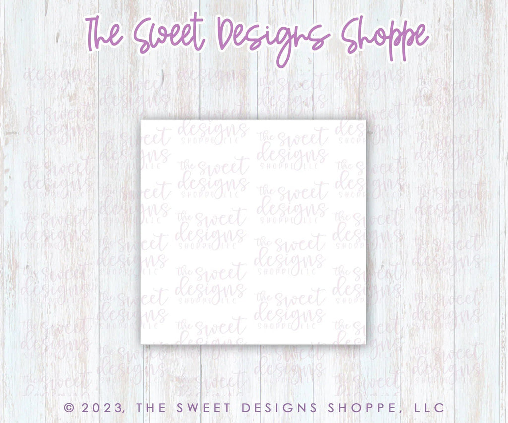 Cookie Cutters - Square - Cookie Cutter - The Sweet Designs Shoppe - TSDS - - ALL,basic,Basic Shapes,BasicShapes,Cookie Cutter,Plaque,Plaques,PLAQUES HANDLETTERING,Promocode,Shapes,STL
