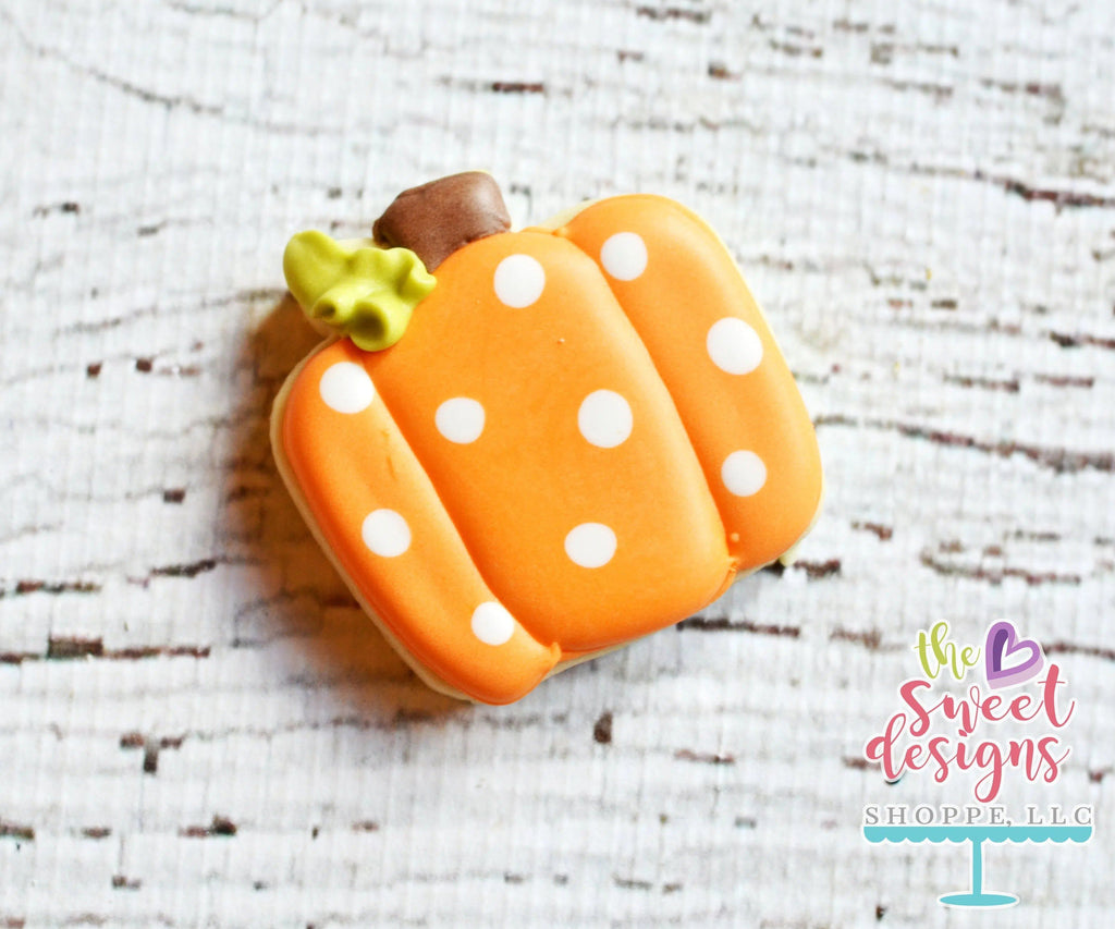 Cookie Cutters - Square Pumpkin v2- Cookie Cutter - The Sweet Designs Shoppe - TSDS - - ALL,Cookie Cutter,Fall,Fall / Halloween,Fall / Thanksgiving,Food,Food & Beverages,Halloween,Promocode,Pumpkin,thanksgiving