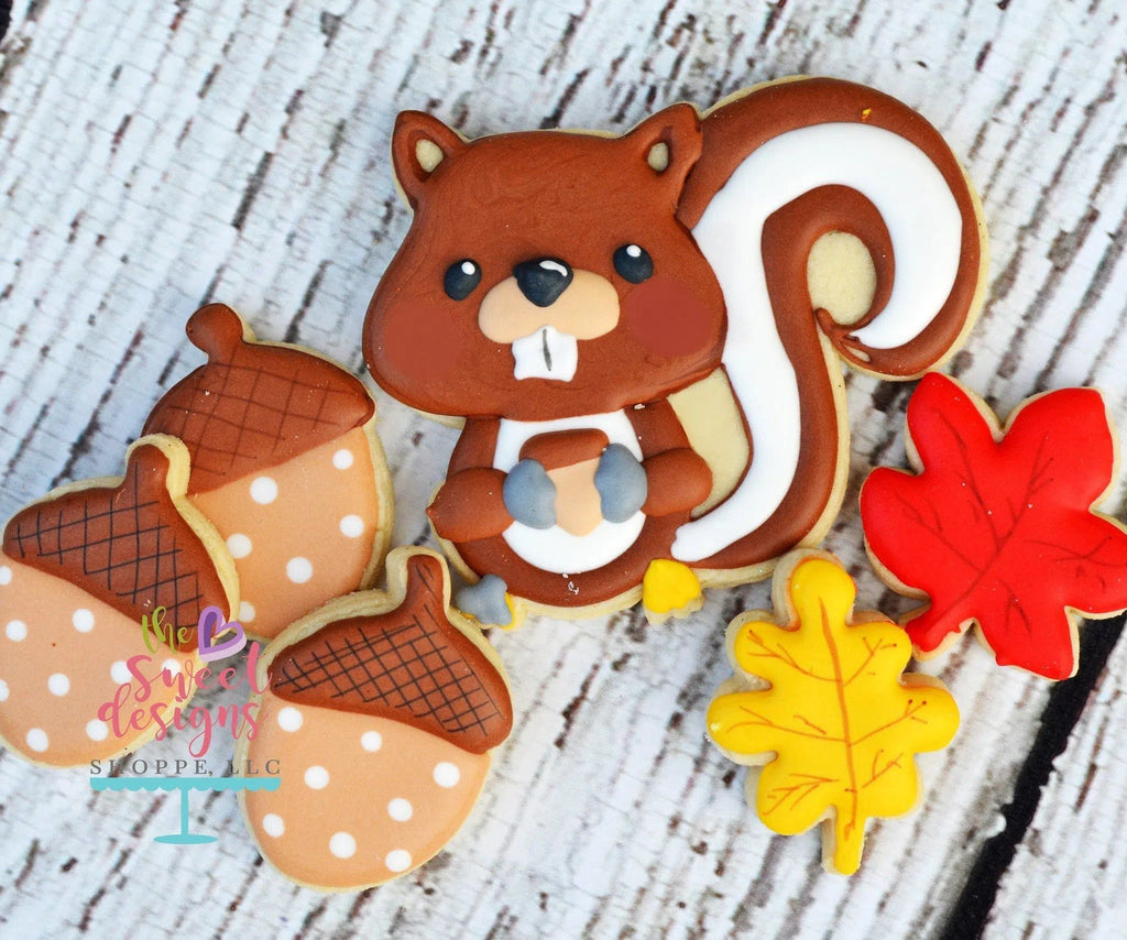 Cookie Cutters - Squirrel v2- Cookie Cutter - The Sweet Designs Shoppe - - ALL, Animal, Animals, Animals and Insects, Cookie Cutter, Promocode, Woodland