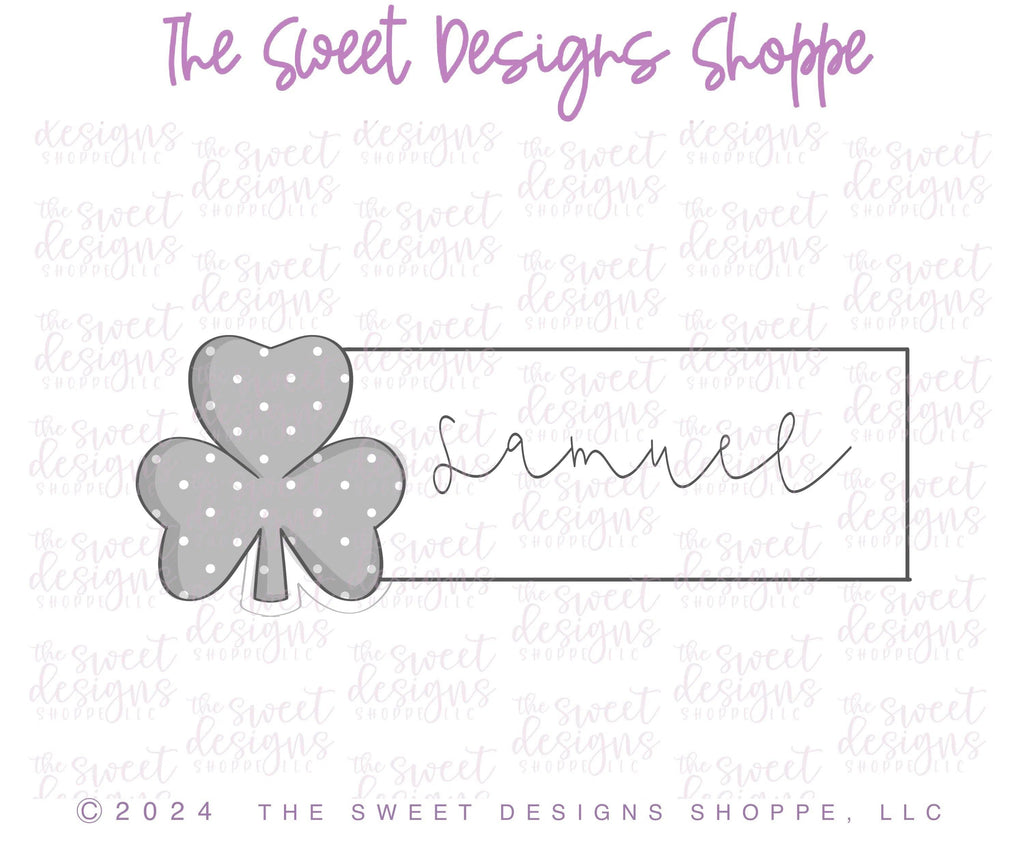 Cookie Cutters - St. Patrick's Tag - Cookie Cutter - The Sweet Designs Shoppe - TSDS - - ALL,Cookie Cutter,Nature,Plaque,Plaques,PLAQUES HANDLETTERING,Promocode,St paddy,ST PATRICK,St Patrick’s Day,St. Pat,St. Patricks
