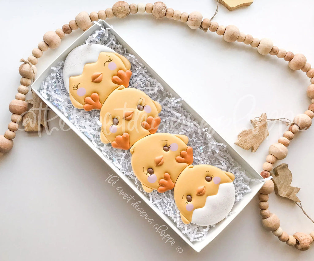 Cookie Cutters - Stacked Chicks Set - 3 Piece Set - Cookie Cutters - Sweet Designs Shoppe - - ALL, Animal, Animals, Animals and Insects, Cookie Cutter, Easter, Easter / Spring, Mini Set, Mini Sets, Promocode, regular sets, set, sets