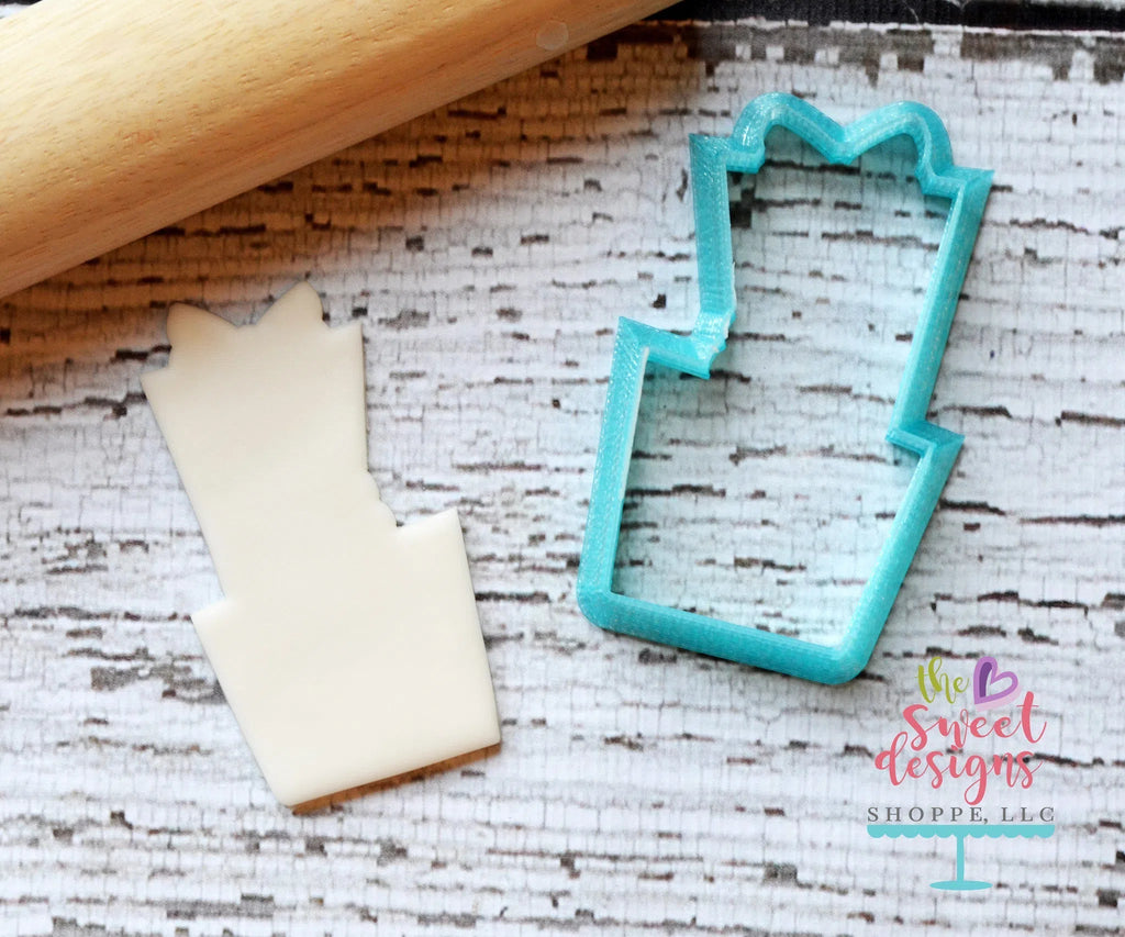 Cookie Cutters - Stacked Gifts - Cookie Cutter - Sweet Designs Shoppe - Regular (4" High x 2-1/4" Wide") - ALL, Birthday, Bow, celebration, Cookie Cutter, Gift, Gifts, present, Promocode