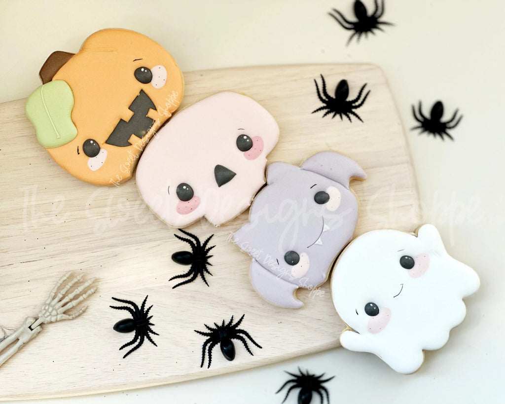 Cookie Cutters - Stacked Halloween Set - Cookie Cutters - Set of 4 - The Sweet Designs Shoppe - TSDS - - ALL,Build your own,Cookie Cutter,geil,halloween,Promocode,regular sets,set,sets,STL