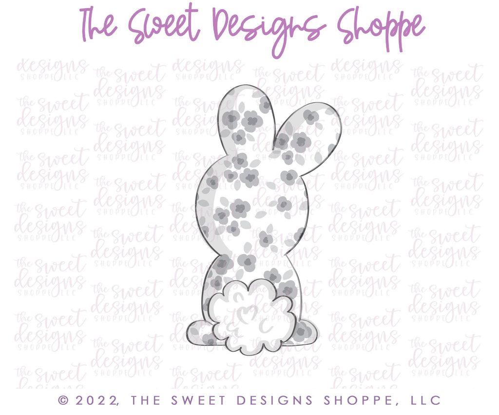 Cookie Cutters - Standing Bunny Silhouette - Cookie Cutter - Sweet Designs Shoppe - - ALL, Animal, Cookie Cutter, Easter / Spring, Promocode