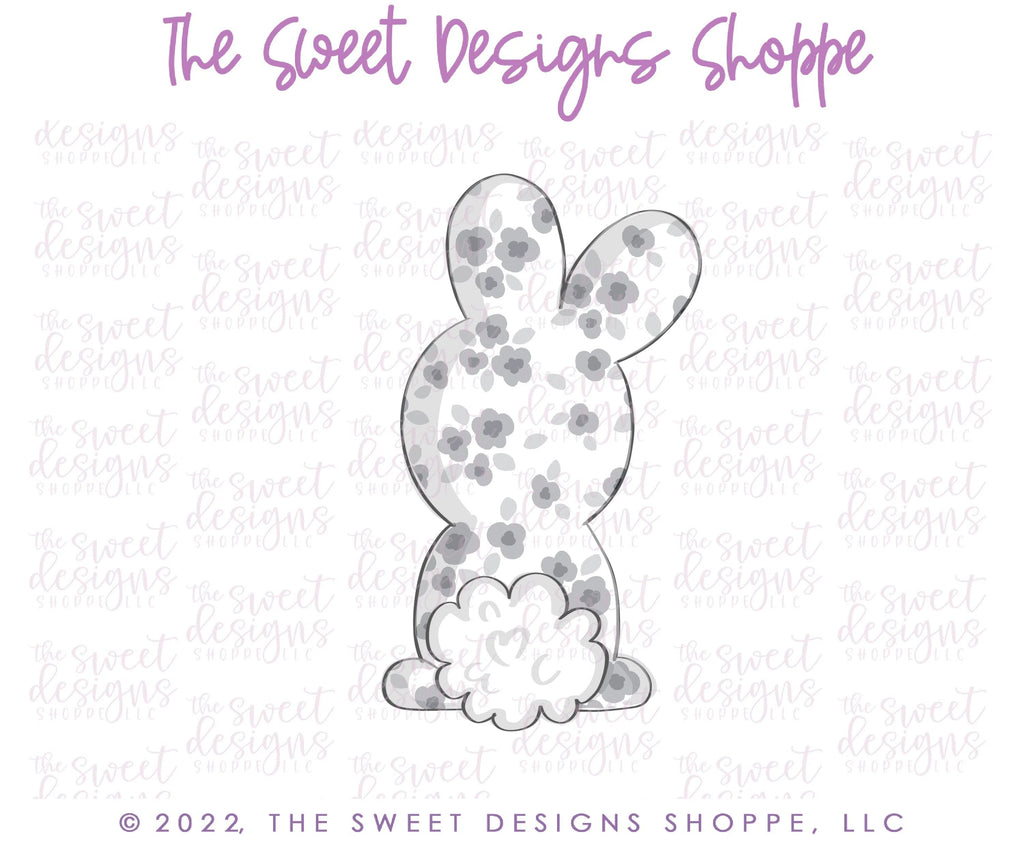 Cookie Cutters - Standing Bunny Silhouette - Cookie Cutter - Sweet Designs Shoppe - - ALL, Animal, Cookie Cutter, Easter / Spring, Promocode