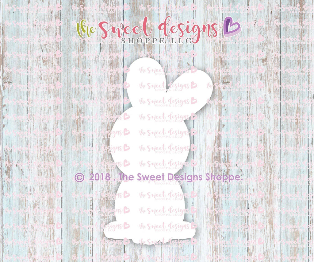 Cookie Cutters - Standing Bunny Silhouette - Cookie Cutter - The Sweet Designs Shoppe - - ALL, Animal, Cookie Cutter, Easter / Spring, Promocode