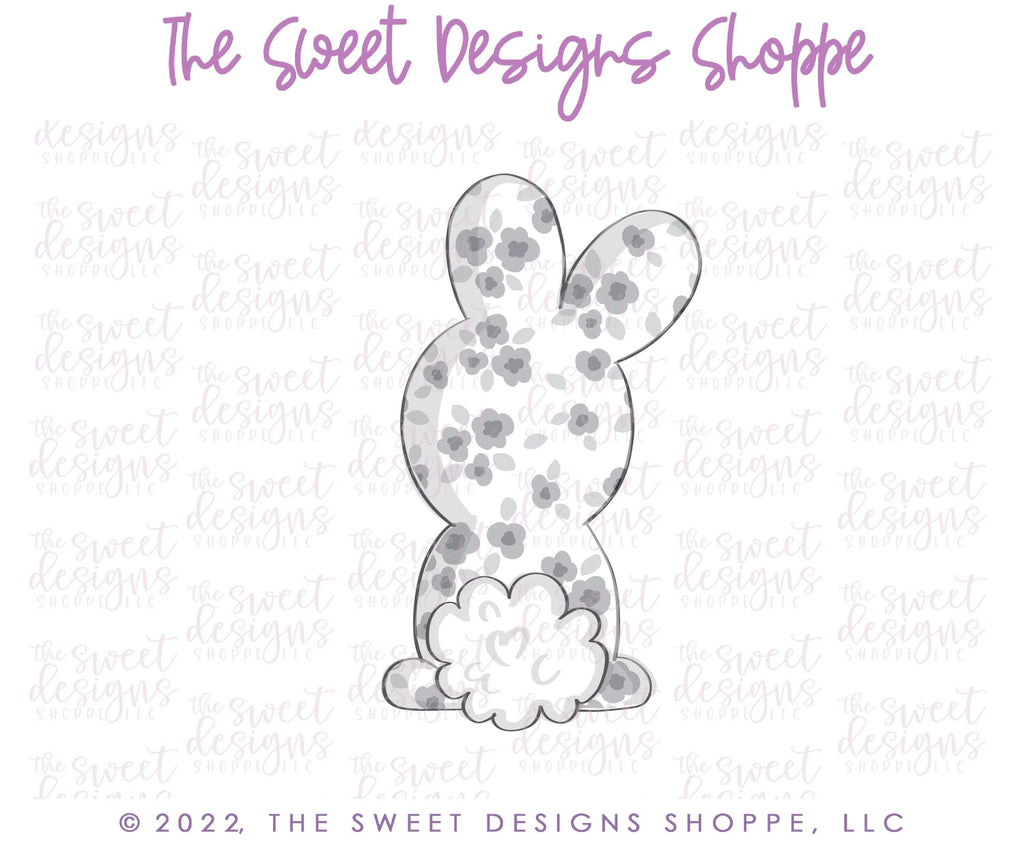 Cookie Cutters - Standing Bunny Silhouette - Cookie Cutter - The Sweet Designs Shoppe - - ALL, Animal, Cookie Cutter, Easter / Spring, Promocode