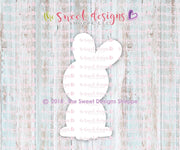 Cookie Cutters - Standing Bunny Silhouette v2 - Cookie Cutter - The Sweet Designs Shoppe - TSDS - - ALL,Animal,Animals,Cookie Cutter,Easter / Spring,Promocode,STL