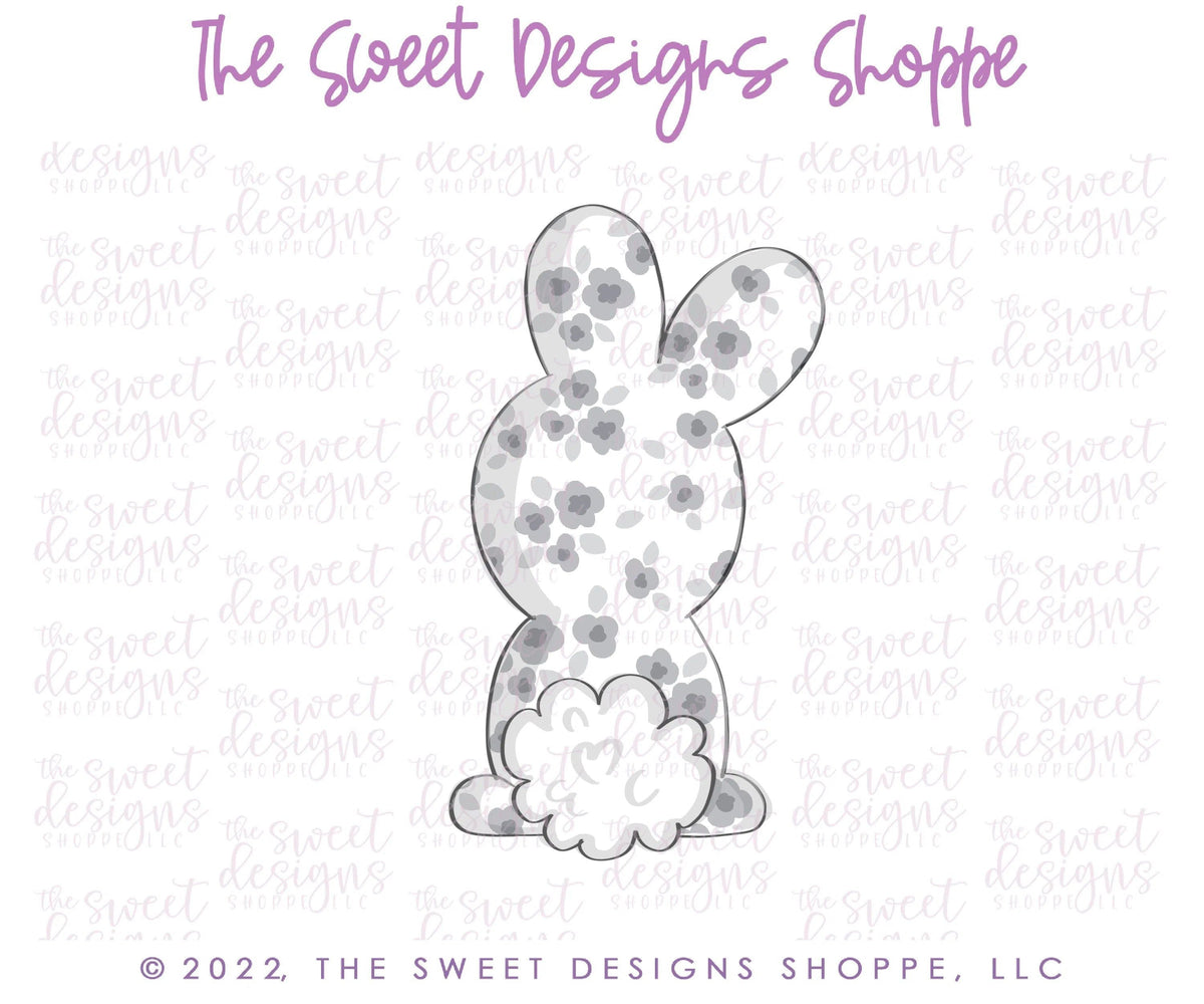 Cookie Cutters - Standing Bunny Silhouette v2 - Cookie Cutter - The Sweet Designs Shoppe - TSDS - - ALL,Animal,Animals,Cookie Cutter,Easter / Spring,Promocode,STL
