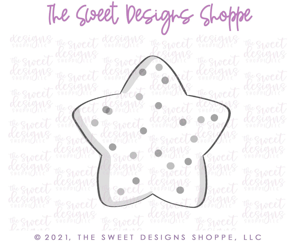 Cookie Cutters - Star Frosted Cracker - Cookie Cutter - The Sweet Designs Shoppe - TSDS - - ALL,basic,Basic Shapes,BasicShapes,constellations,Cookie Cutter,cracker,Frosted Cracker,Miscellaneous,Promocode,space,Star,STL