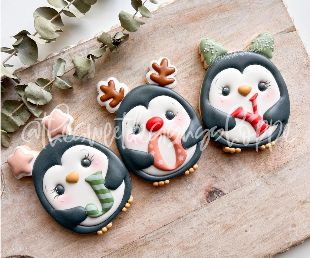 Cookie Cutters - Star Penguin - Cookie Cutter - The Sweet Designs Shoppe - TSDS - - ALL,Animal,Animals,Animals and Insects,Christmas,Christmas / Winter,Christmas Cookies,Cookie Cutter,home,Promocode