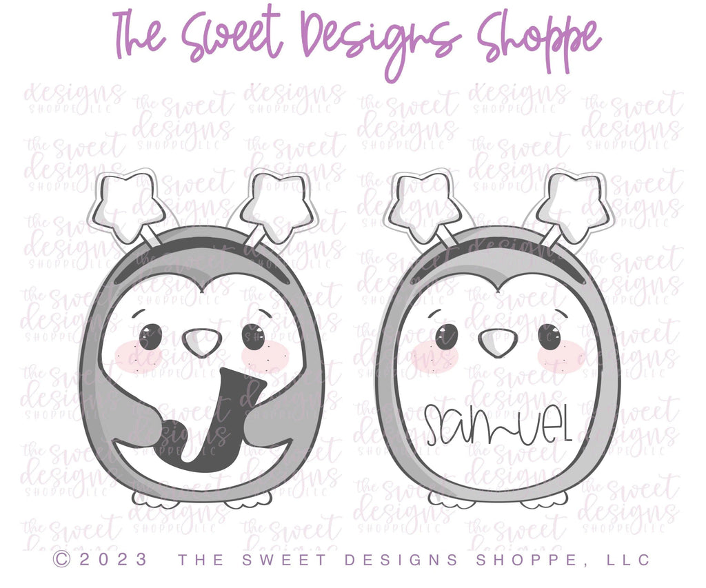 Cookie Cutters - Star Penguin - Cookie Cutter - The Sweet Designs Shoppe - TSDS - - ALL,Animal,Animals,Animals and Insects,Christmas,Christmas / Winter,Christmas Cookies,Cookie Cutter,home,Promocode