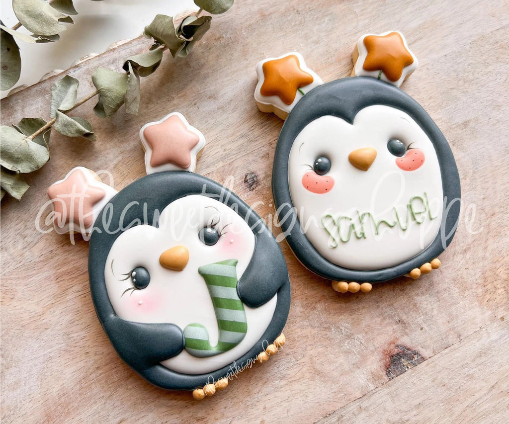 Cookie Cutters - Star Penguin - Cookie Cutter - The Sweet Designs Shoppe - TSDS - - ALL,Animal,Animals,Animals and Insects,Christmas,Christmas / Winter,Christmas Cookies,Cookie Cutter,home,Promocode