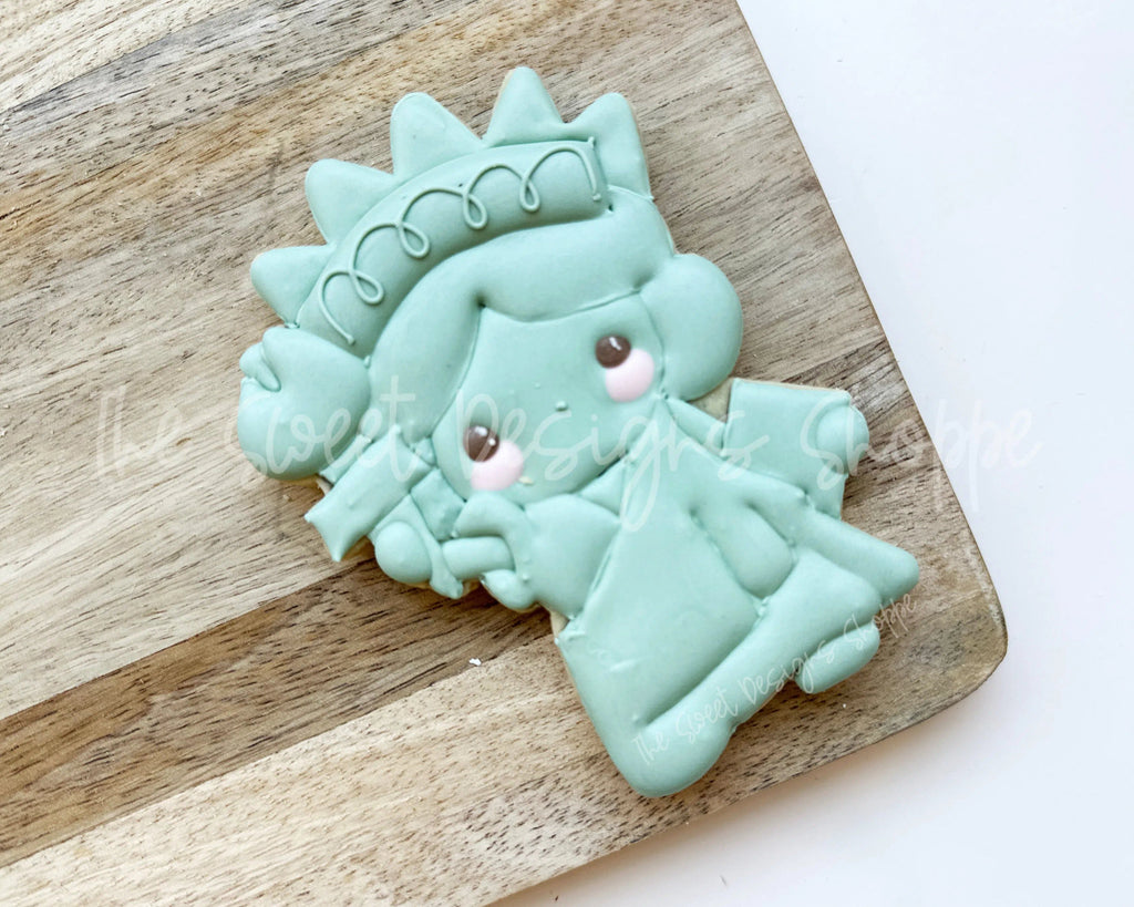 Cookie Cutters - Statue of Liberty - Cookie Cutter - The Sweet Designs Shoppe - TSDS - - 4th,4th July,4th of July,ALL,Cookie Cutter,New York,Patriotic,PLAQUES HANDLETTERING,Promocode,STL,USA