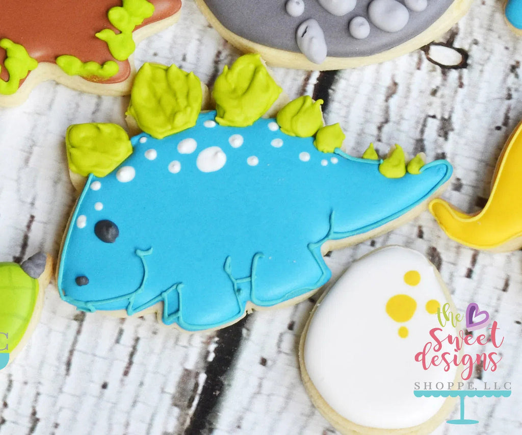 Cookie Cutters - Stegosaurus v2- Cookie Cutter - Sweet Designs Shoppe - - ALL, Animal, Cookie Cutter, Dino, dinosaur, Dinosaurs, kid, kids, Kids / Fantasy, nature, prehistoric, Promocode