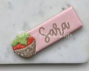 Cookie Cutters - Strawberry Name Tag - Cookie Cutter - The Sweet Designs Shoppe - TSDS - - ALL,Cookie Cutter,Fruits and Vegetables,Love,Plaque,Plaques,PLAQUES HANDLETTERING,Promocode,valentine,valentines