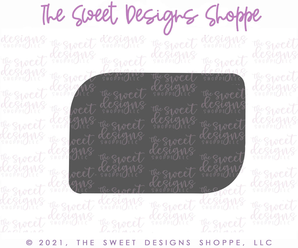 Cookie Cutters - Stretch Oval Plaque B - Cookie Cutter - Sweet Designs Shoppe - - ALL, Cookie Cutter, Plaque, Plaques, PLAQUES HANDLETTERING, Promocode, Sweet, Sweets