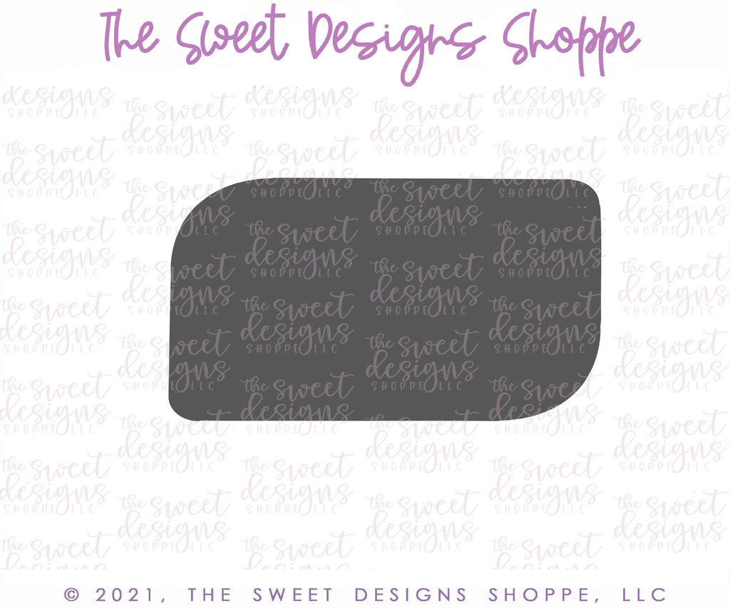Cookie Cutters - Stretch Oval Plaque C - Cookie Cutter - Sweet Designs Shoppe - - ALL, Cookie Cutter, Plaque, Plaques, PLAQUES HANDLETTERING, Promocode, Sweet, Sweets