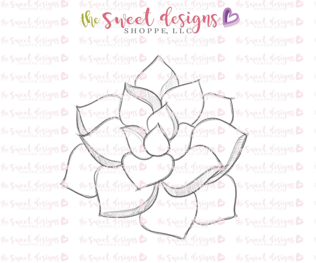 Cookie Cutters - Succulent v2- Cookie Cutter - Sweet Designs Shoppe - - ALL, Cookie Cutter, flowers, mother, mothers DAY, nature, Plants, Promocode