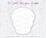 Cookie Cutters - Sugar Skull - Cookie Cutter - The Sweet Designs Shoppe - TSDS - - ALL,Bow,Cookie Cutter,cookie cutters,Customize,Day of the dead,Day of the Death,dia de los muertos,Dia de Muertos,Fall / Halloween,halloween,Mexico,Miscellaneous,monster,Promocode,Skull,STL,Zombies