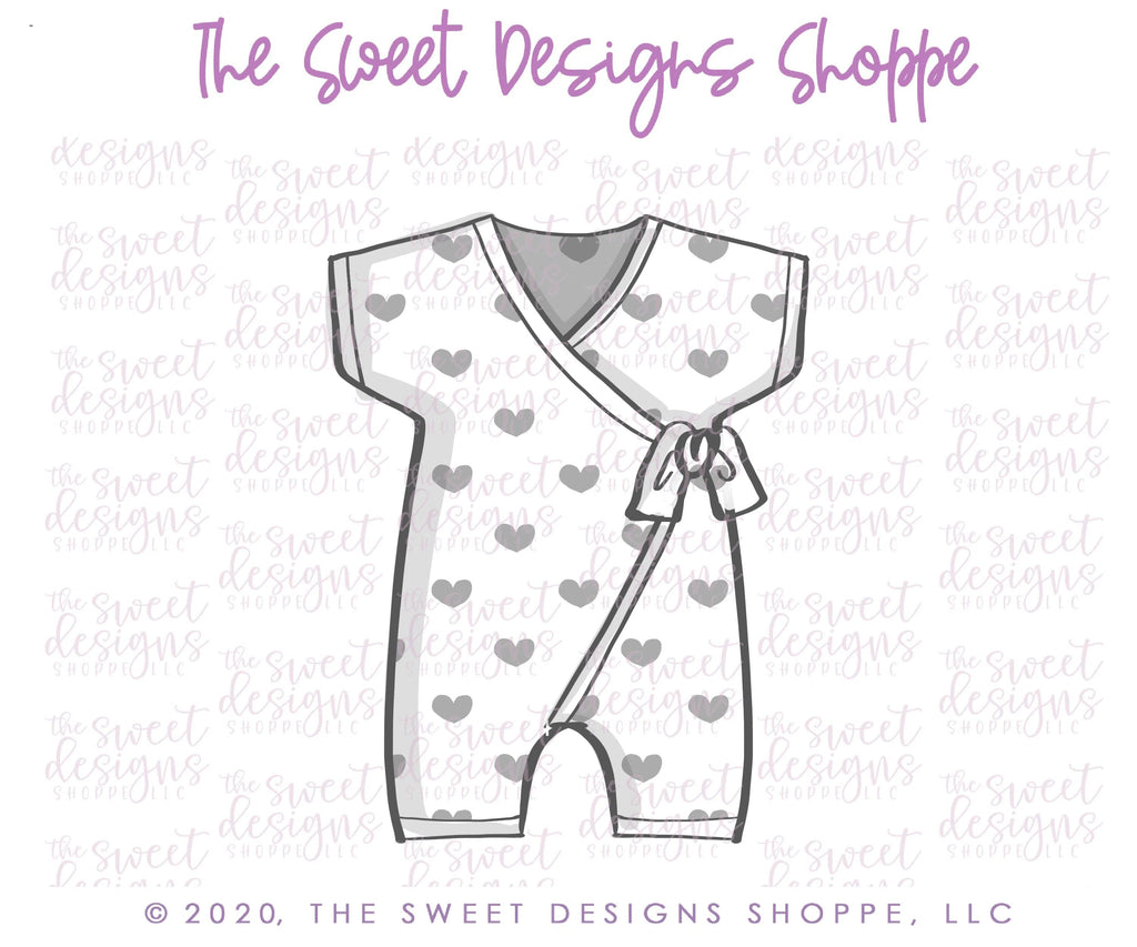Cookie Cutters - Summer Baby Romper - Cutter - Sweet Designs Shoppe - - ALL, Baby, Clothes, Clothing / Accessories, Cookie Cutter, newborn, Promocode