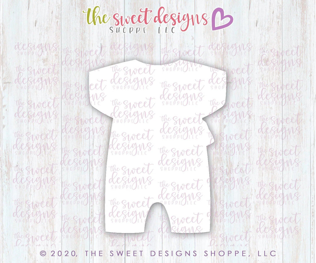 Cookie Cutters - Summer Baby Romper - Cookie Cutter - The Sweet Designs Shoppe - - ALL, Baby, Clothes, Clothing / Accessories, Cookie Cutter, newborn, Promocode