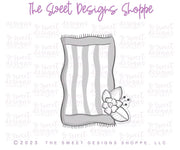 Cookie Cutters - Summer Floral Towel - Cookie Cutter - The Sweet Designs Shoppe - TSDS - - ALL,beach,Cookie Cutter,floral,Ocean,pool,pool party,Promocode,sand,STL,summer,under the sea