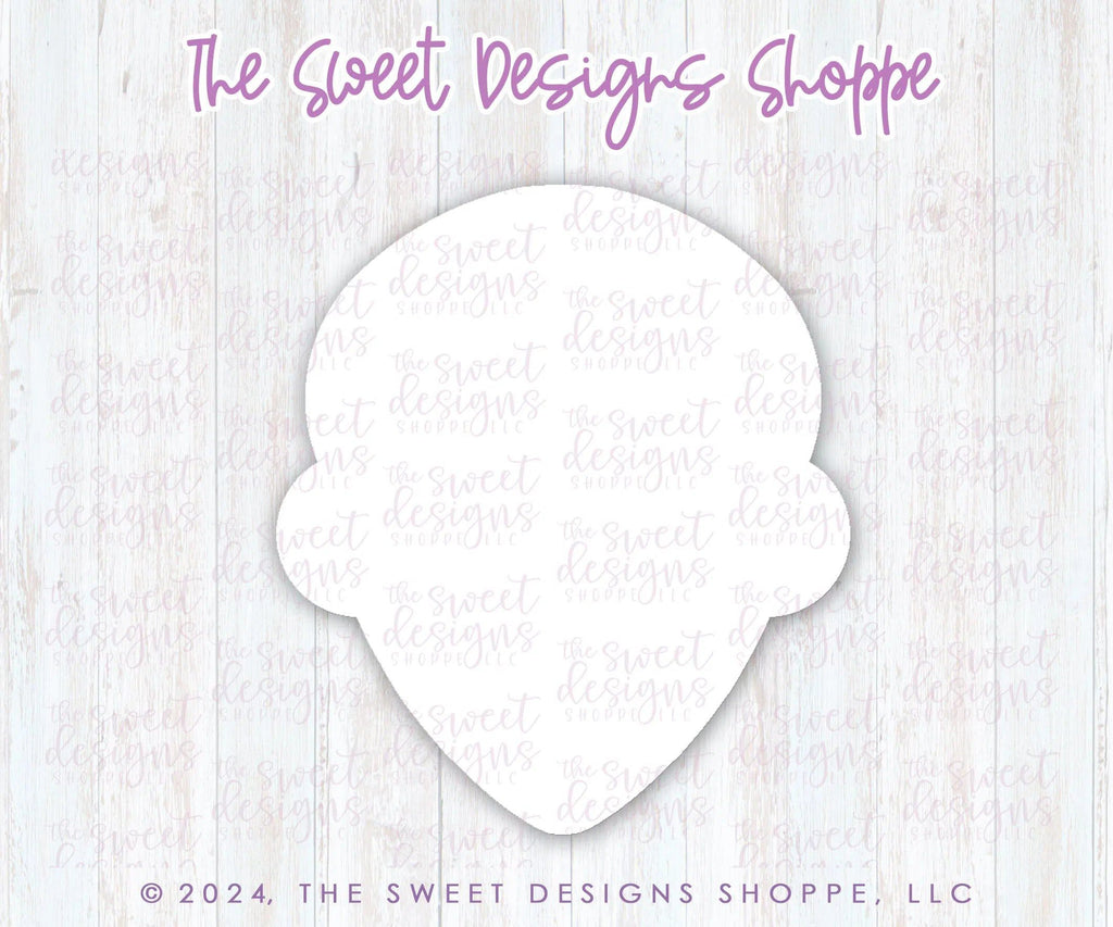 Cookie Cutters - Summer Ice Cream Cone - Cookie Cutter - The Sweet Designs Shoppe - TSDS - - 4th,4th July,4th of July,ALL,cone,Cookie Cutter,Food,Food & Beverages,Ice Cream,icecream,Patriotic,pop,popscicle,Promocode,STL,Sweet,Sweets,USA,valentine,valentines