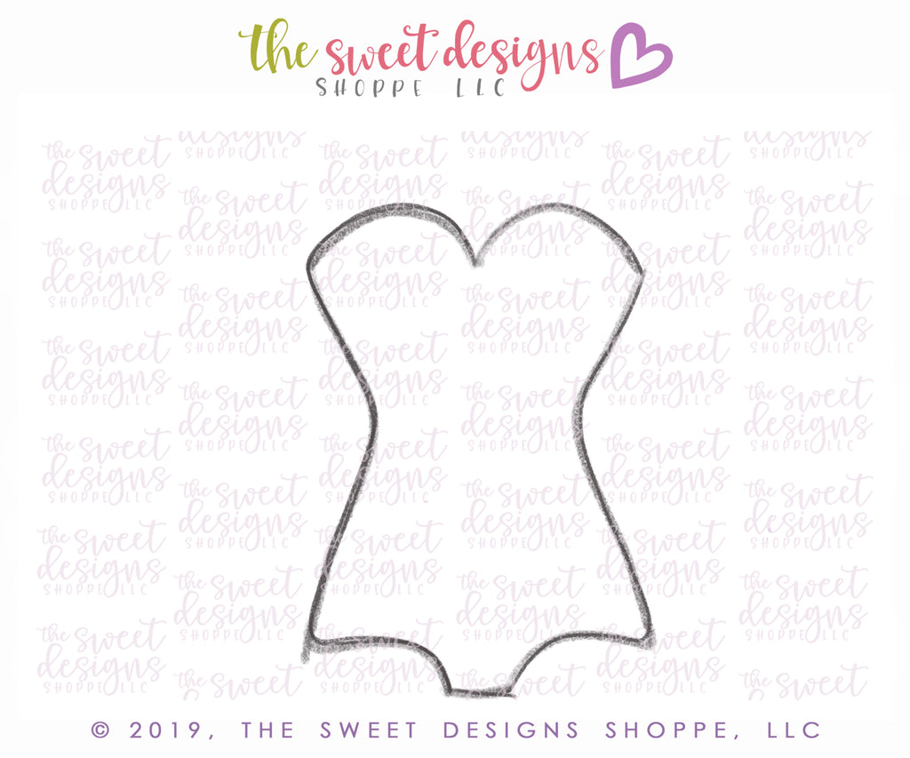 Cookie Cutters - Summer Mini Set - Cookie Cutters - The Sweet Designs Shoppe - TSDS - - ALL,bathing suit,cone,Cookie Cutter,icecream,Mini Sets,Promocode,set,STL,Summer