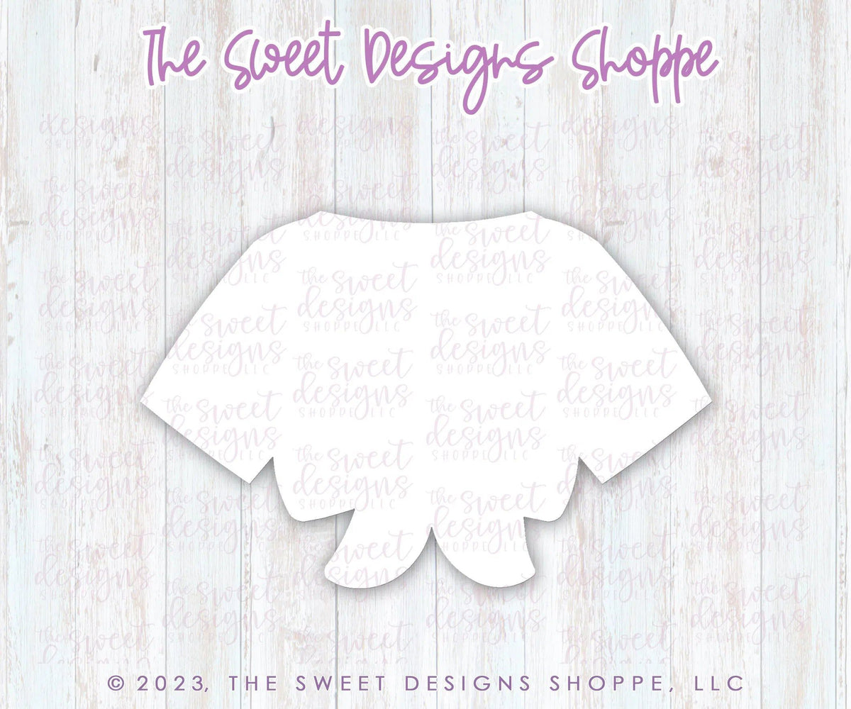 Cookie Cutters - Summer Top - Cookie Cutter - The Sweet Designs Shoppe - TSDS - - 4th,Accesories,Accessories,accessory,ALL,Clothing / Accessories,Cookie Cutter,Patriotic,Patriotric,Promocode,STL,summer,USA,valentines