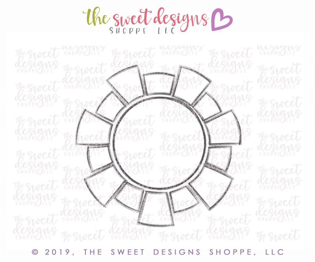 Cookie Cutters - Sun - Cookie Cutter - The Sweet Designs Shoppe - TSDS - - ALL,Cookie Cutter,Flower,Luau,Nature,Promocode,STL,summer,Trees Leaves and Flowers,Tropical
