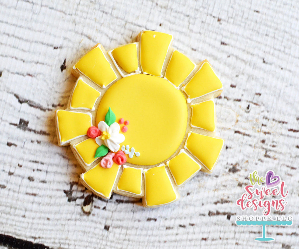 Cookie Cutters - Sun - Cookie Cutter - The Sweet Designs Shoppe - TSDS - - ALL,Cookie Cutter,Flower,Luau,Nature,Promocode,STL,summer,Trees Leaves and Flowers,Tropical