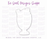 Cookie Cutters - Sundae - Cookie Cutter - The Sweet Designs Shoppe - TSDS - - ALL,Cookie Cutter,dessert,Food and Beverage,Food beverages,ice cream,Lady Milk Stache,Lady MilkStache,LadyMilkStache,Promocode,Sweet,Sweets