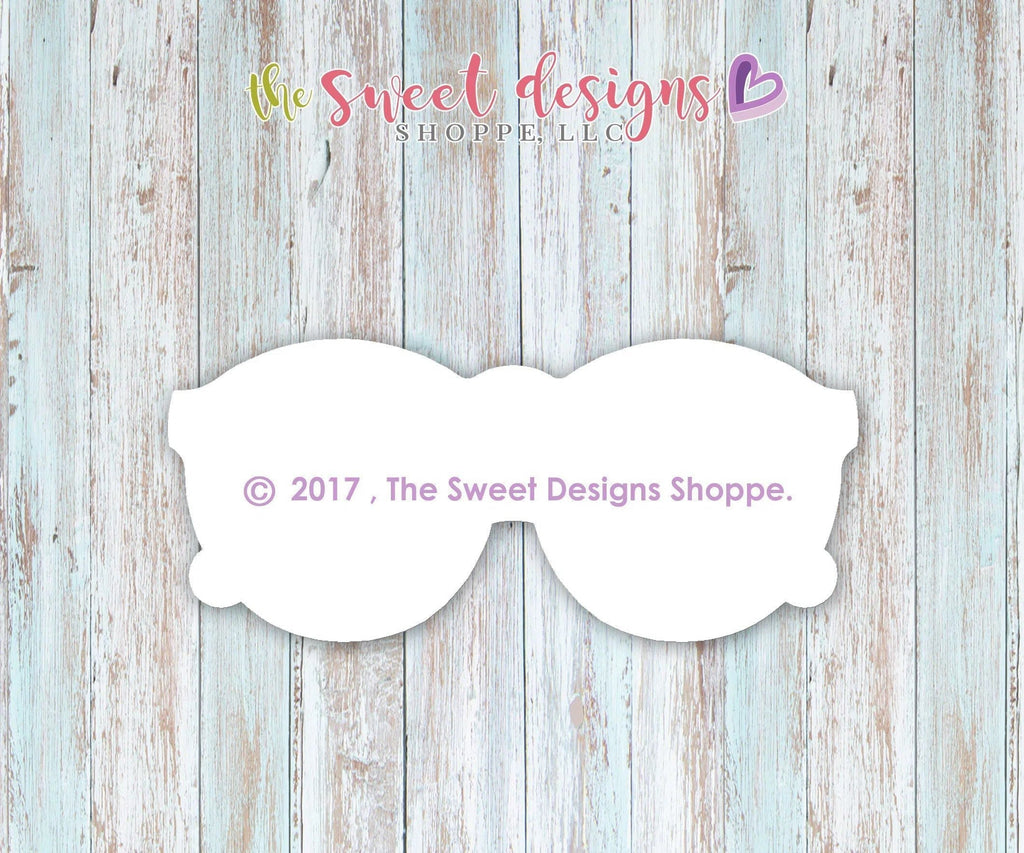 Cookie Cutters - Sunglasses v2 - Cookie Cutter - The Sweet Designs Shoppe - TSDS - - Accesories,ALL,Clothing / Accessories,Cookie Cutter,dad,Father,father's day,grandfather,Luau,Party,Promocode,summer