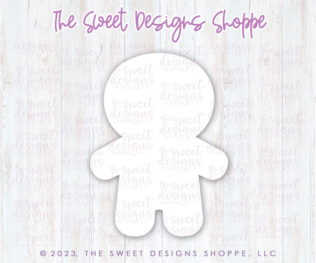 Cookie Cutters - Sweet Gingerbread Christmas Cookie Cutters Set - Set of 3 - Cookie Cutters - The Sweet Designs Shoppe - TSDS - - ALL,Christmas,Christmas / Winter,Christmas Cookies,Cookie Cutter,Ginger boy,ginger bread,Ginger girl,Gingerboy,gingerbread,gingerbread man,Gingergirl,Mini Sets,Promocode,regular sets,set,STL