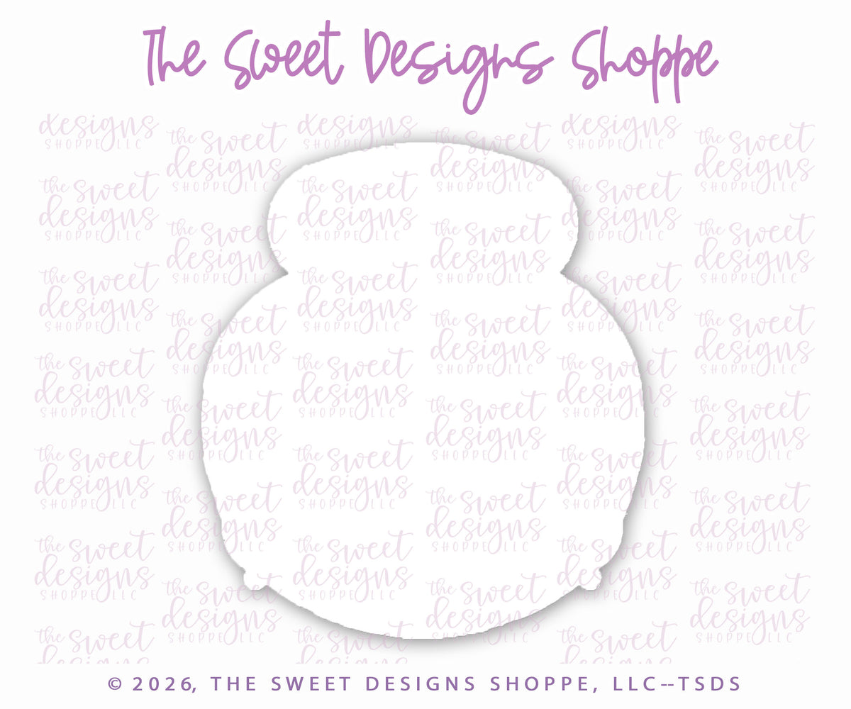 Cookie Cutters - Sweet Mrs. Claus Face - Cookie Cutter - The Sweet Designs Shoppe - TSDS - - ALL,Christmas,Christmas / Winter,christmas 2026,Cookie Cutter,Mrs. Claus,new,Promocode,STL,sweet mrs. claus face