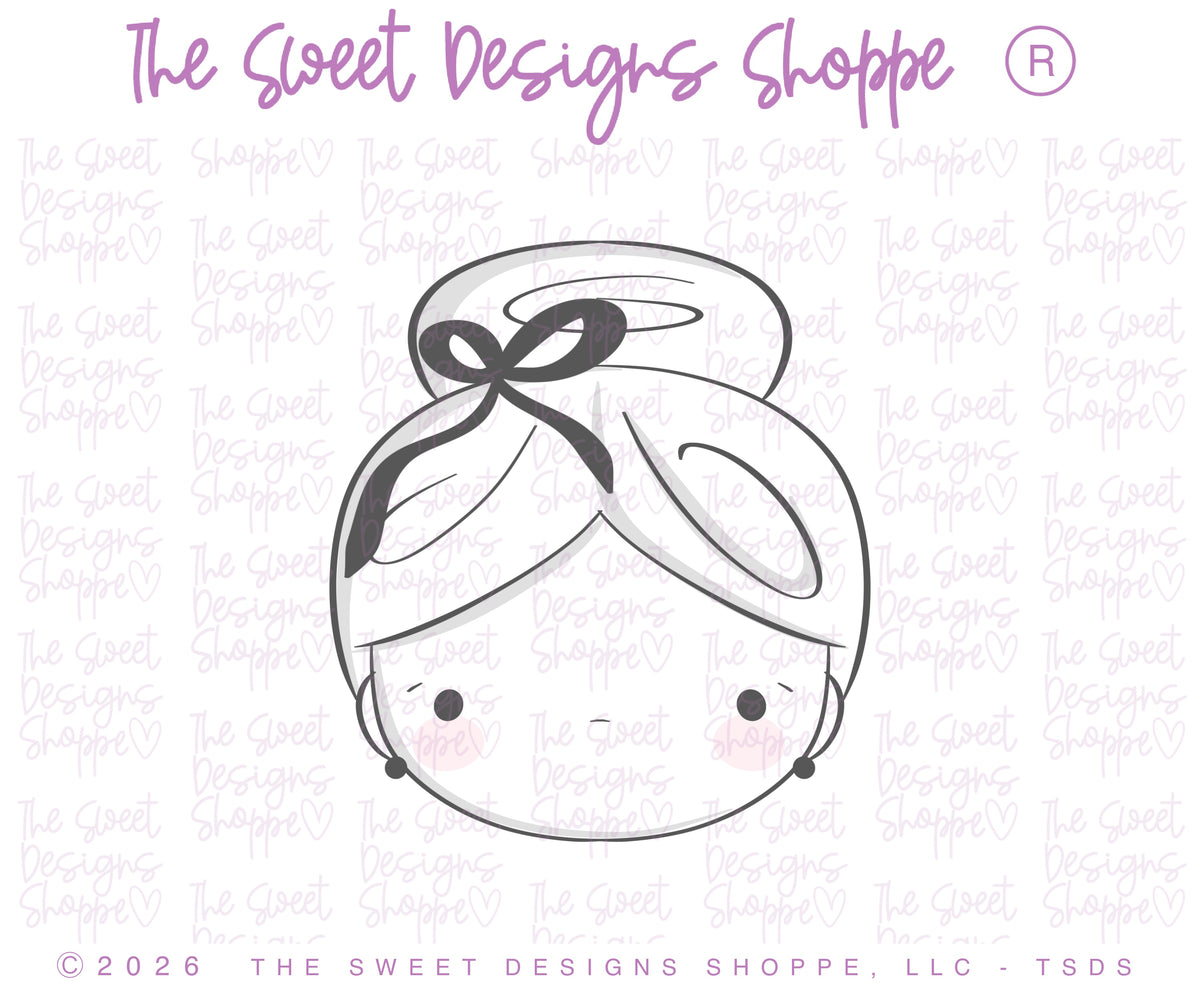 Cookie Cutters - Sweet Mrs. Claus Face - Cookie Cutter - The Sweet Designs Shoppe - TSDS - - ALL,Christmas,Christmas / Winter,christmas 2026,Cookie Cutter,Mrs. Claus,new,Promocode,STL,sweet mrs. claus face