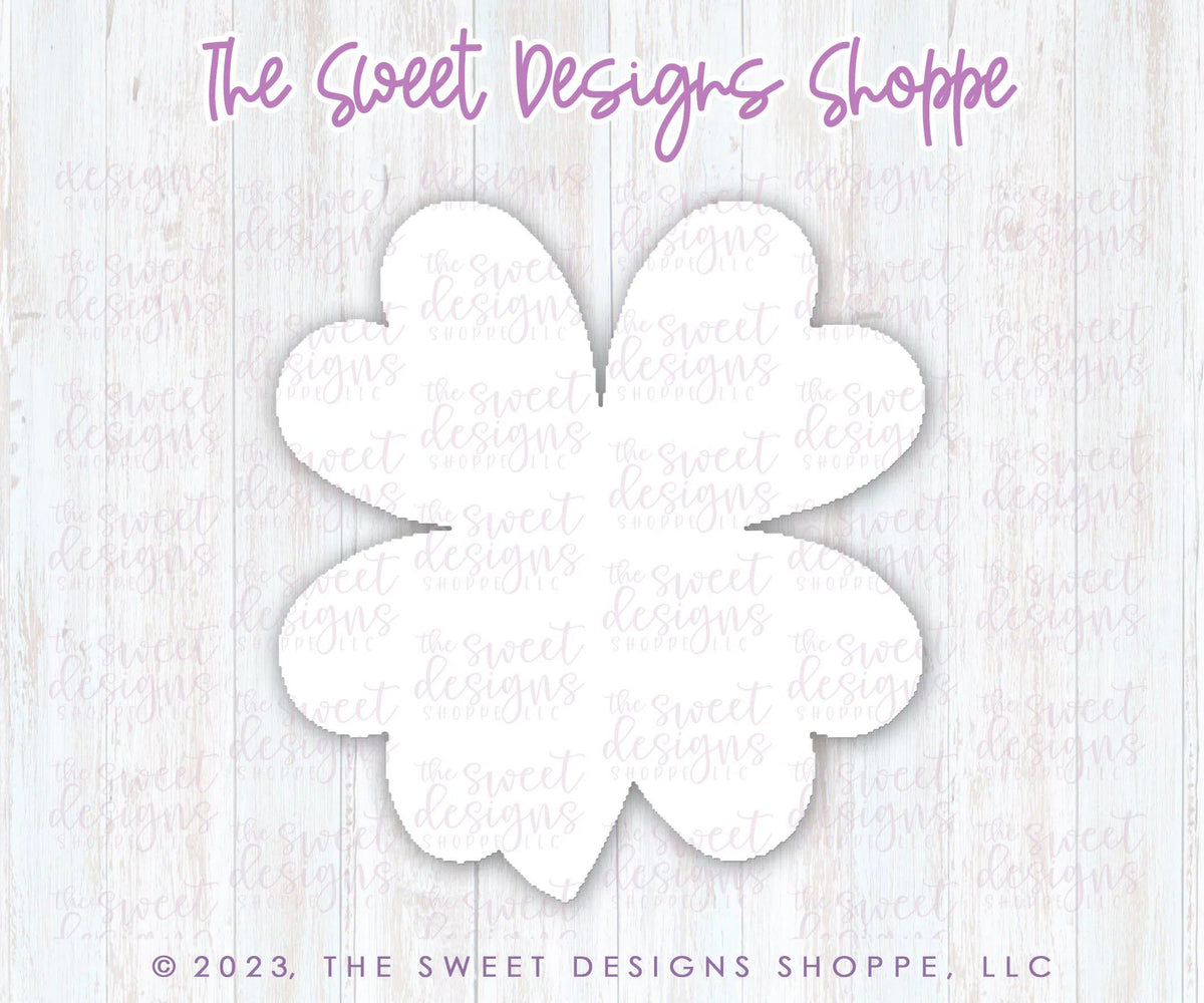 Cookie Cutters - Sweet Shamrock - Cookie Cutter - The Sweet Designs Shoppe - TSDS - - ALL,celebration,Clover,Cookie Cutter,Holiday,Nature,patrick,patrick's,Promocode,ST PATRICK,St. Pat,St. Patricks,STL