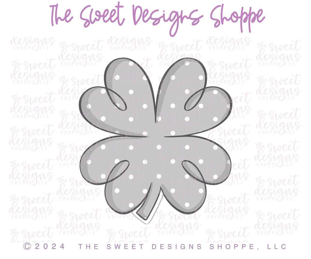 Cookie Cutters - Sweet Shamrock - Cookie Cutter - The Sweet Designs Shoppe - TSDS - - ALL,celebration,Clover,Cookie Cutter,Holiday,Nature,patrick,patrick's,Promocode,ST PATRICK,St. Pat,St. Patricks