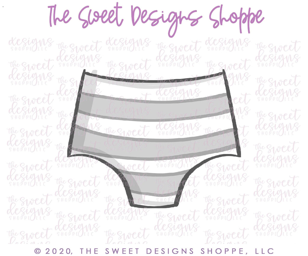 Cookie Cutters - Swim Bottom - Cookie Cutter - The Sweet Designs Shoppe - - Accesories, Accessories, accessory, ALL, Clothing / Accessories, Cookie Cutter, hat, Promocode, summer, swimsuit