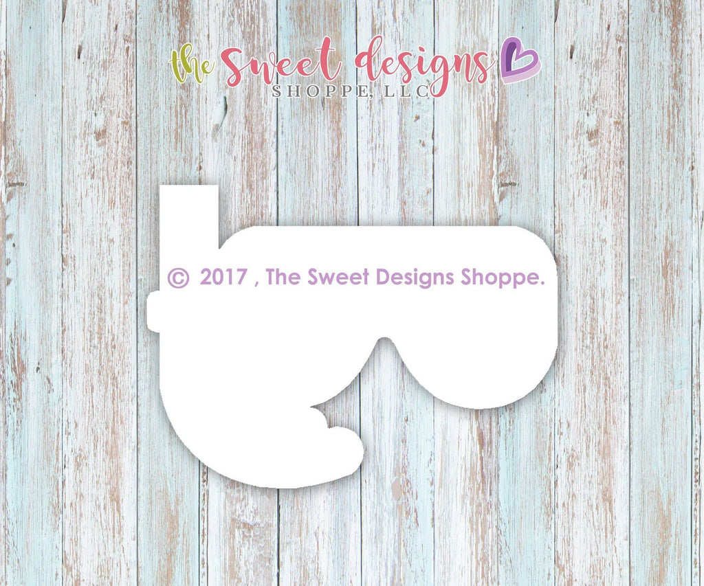 Cookie Cutters - Swim Mask and Snorkel - Cookie Cutter - The Sweet Designs Shoppe - - ALL, bathing suit, beach, Cookie Cutter, Hobbies, pool, Promocode, Summer, vacation