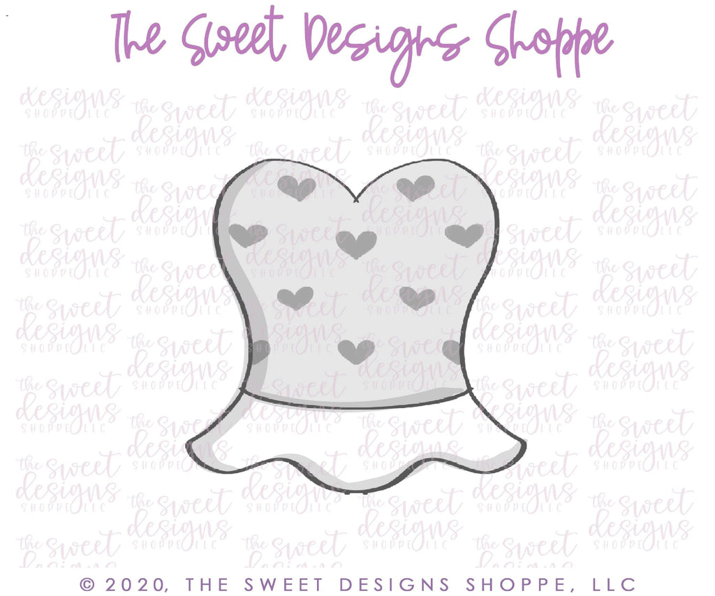 Cookie Cutters - Swim Top - Cookie Cutter - The Sweet Designs Shoppe - - Accesories, Accessories, accessory, ALL, Clothing / Accessories, Cookie Cutter, hat, Promocode, summer, swimsuit