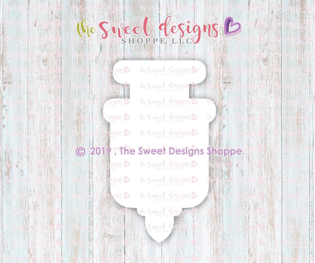 Cookie Cutters - Syringe - Cookie Cutter - The Sweet Designs Shoppe - TSDS - - ALL,Cookie Cutter,Doctor,MEDICAL,MEDICINE,NURSE,NURSE APPRECIATION,Promocode