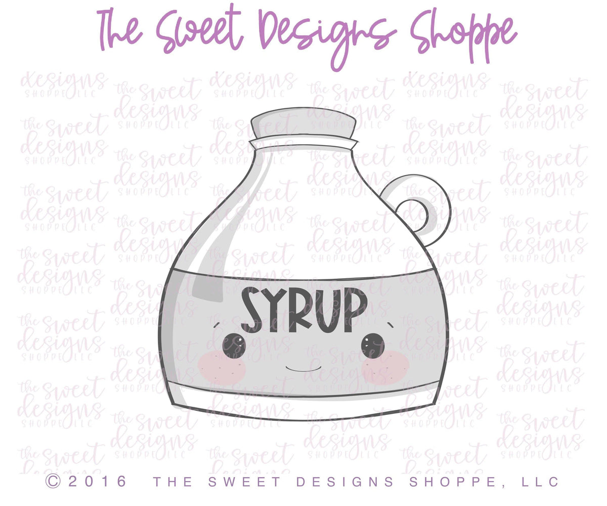 Cookie Cutters - Syrup v2 - Cookie Cutter - The Sweet Designs Shoppe - TSDS - - ALL,Cookie Cutter,Cute couple,Cute Couples,Food,Food & Beverages,Food and Beverage,Promocode,Sweets,Syrup,Valentines