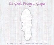 Cookie Cutters - Tall and Narrow Candy Cane - Cookie Cutter - The Sweet Designs Shoppe - TSDS - - ALL,Candy,CandyCane,Christmas,Christmas / Winter,Christmas Cookies,Cookie Cutter,Miscellaneous,Promocode