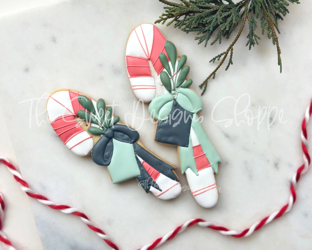 Cookie Cutters - Tall and Narrow Candy Cane - Cookie Cutter - The Sweet Designs Shoppe - TSDS - - ALL,Candy,CandyCane,Christmas,Christmas / Winter,Christmas Cookies,Cookie Cutter,Miscellaneous,Promocode