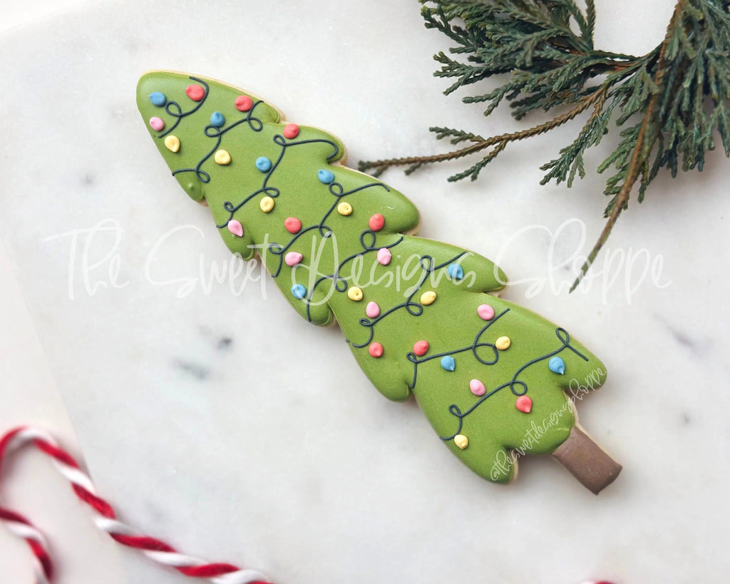 Cookie Cutters - Tall and Narrow Christmas Tree - Cookie Cutter - The Sweet Designs Shoppe - TSDS - - ALL,Christmas,Christmas / Winter,Christmas Cookies,Cookie Cutter,Miscellaneous,Nature,Promocode,STL