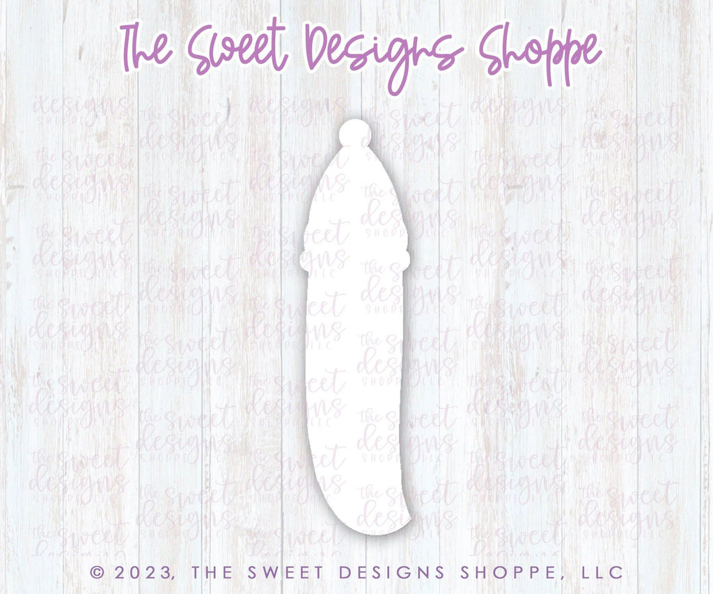 Cookie Cutters - Tall and Narrow Santa Face - Cookie Cutter - The Sweet Designs Shoppe - TSDS - - ALL,Christmas,Christmas / Winter,Christmas Cookies,Cookie Cutter,cookies for Santa,Miscellaneous,Promocode,Santa Claus,Santa Face,STL